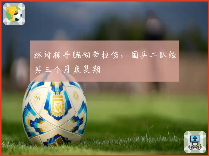 林诗栋手腕韧带拉伤，国乒二队给其三个月康复期